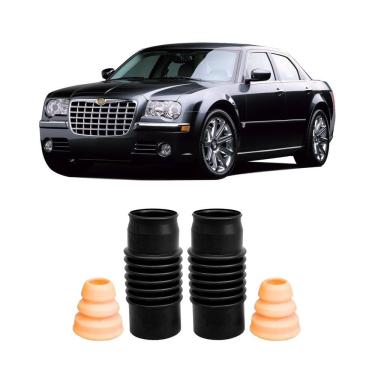 Imagem de Kit batente guarda pó dianteiro chrysler 300c 2008 2009 2010