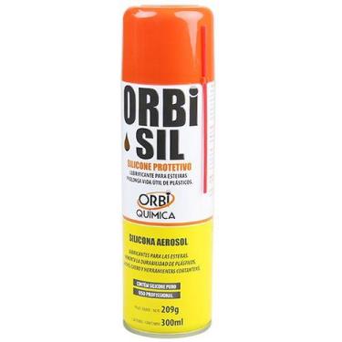 Imagem de Lubrificantes silicone 300ml spray  orbi - Orbi Química, Incolor