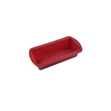 Imagem de Forma de Silicone Para Pão 25 cm Vermelho 5236 - Wellmix