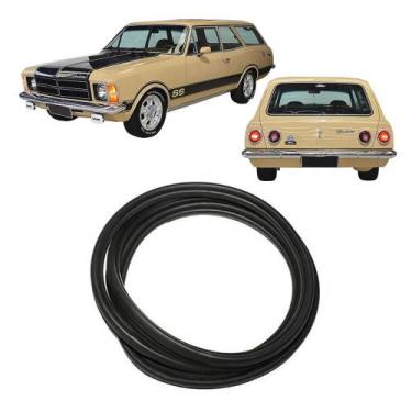 Imagem de Borracha Vigia Vidro Traseiro Porta Mala Caravan 1975 A 1992 - Superce
