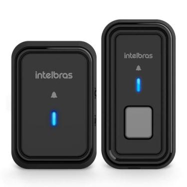 Imagem de Campainha sem Fio Intelbras CIB101 com Bateria - 4522000 Preto Bivolt