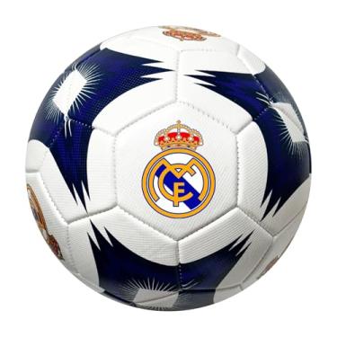 Imagem de Icon Sports Bola de futebol Real Madrid, para todas as idades - Tamanho 2, 4 e 5, bola branca licenciada R. Madrid (#2)