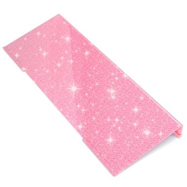 Imagem de WINFFOR Suporte confortável para teclado de computador - Suporte ergonômico para teclado inclinado acrílico para digitação e trabalho em casa - serve para todos os tamanhos de teclado - 43 cm de