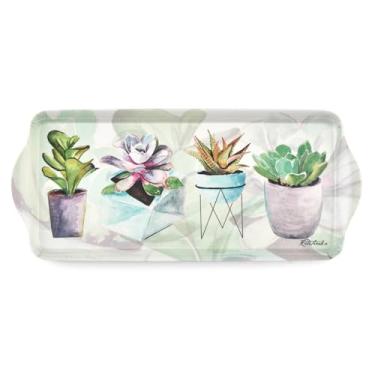 Imagem de Pimpernel Bandeja sanduíche Succulents Collection - 38,6 cm x 16,5 cm