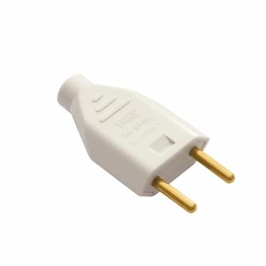 Imagem de PLUGUE 2P - 10A/250V JUNÇÃO MACHO - CINZA SOBREPOR – FAME