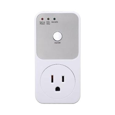 Imagem de gernie Protetor Contra Surtos De Tensão Para Geladeira, Proteção Atraso Multifuncional 120 V Ca, Protege Sua Máquina Lavar E Alta Baixa Quedas