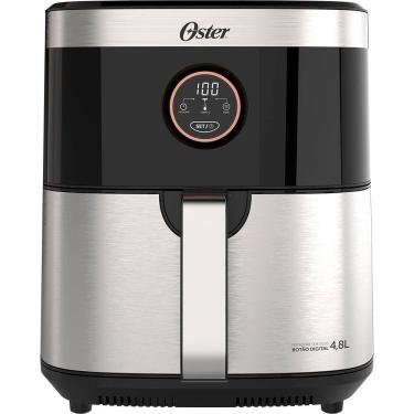 Imagem de Fritadeira Oster Sem óleo 2 Em 1 Black Inox 4,8l Oster 110v