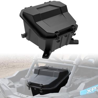 Imagem de SAUTVS Caixa de Carga Traseira para RZR, Poly Resistente à Água 69 QT Caixa de Armazenamento de Carga Traseira para Polaris RZR 900 / XP 1000 / XP 4 1000 / S 2014-2021 (Preto, Substituir #2881193)