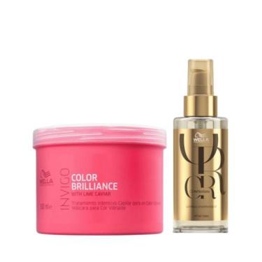 Imagem de Wella Brilliance Masc 500ml + Oleo 100ml - Wella profissional