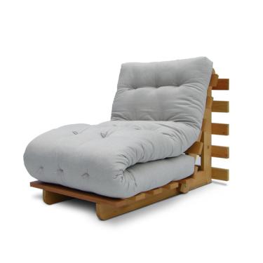 Imagem de Sofá-cama Futon Slim S 01 Lugar Cor Gelo