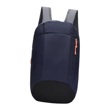 Imagem de Baoblaze Mochila de viagem, mochila casual, bolsa de acampamento para homens, mulheres, caminhada de fim de semana, Preto