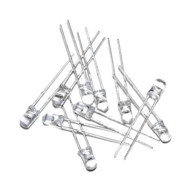 Imagem de 100pcs Diodos LED De 3mm Ultra Brilhantes Multicoloridos Branco Quente