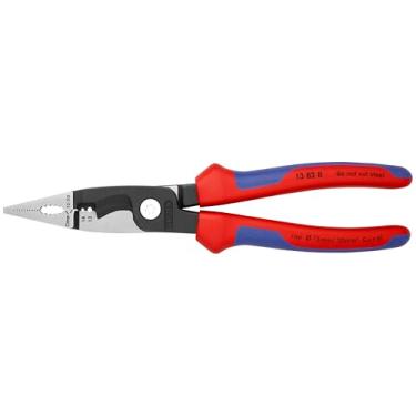 Imagem de KNIPEX Alicates Para Instalação Elétrica Knipex Tools Com Alça Confortável Vermelho E Azul