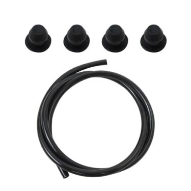 Imagem de Linha de combustível premium 0000 930 2803, 4 peças de ilhós de tanque 00009890516 para Stihl HL75 HS75 HS80 HS85 HT70 HT75 KM85 SR320 SR340 SR400 SR420