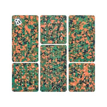 Imagem de AQUBONA 3 peças/6 peças Stomp Pad prancha de surf EVA almofada de tração com adesivo 3M almofada de cauda profissional/aplica todas as pranchas - prancha de surf, shortboard, longboard, skimboard