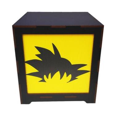 Imagem de Luminária Box Dragon Ball EM MDF - Shoppingnet
