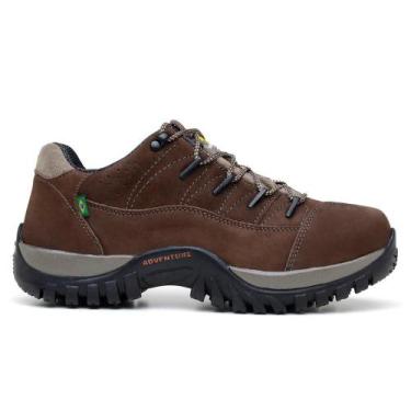 Imagem de Tênis Adventure Masculino Couro Nobuck Conforto - Bell Boots, 40, Marr