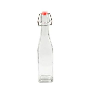 Imagem de Garrafa de Vidro Clear Tampa Hermética 500ml S1900M - Bono