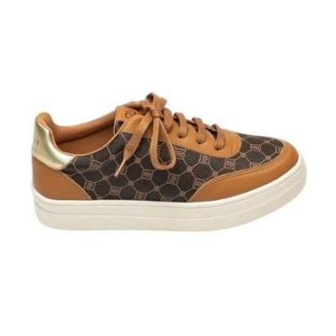Imagem de TENIS RAFITTHY FEMININO FLATFORM CASUAL 20.32001A1 CARAMELO-Feminino