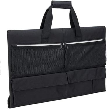 Imagem de Capa de Viagem para Computador Desktop 24 Polegadas Bolsa Protetora com Alça Transporte Armazenamento iMac e Acessórios Organizador Leve Periféricos Fácil Trabalho Viagens a Negócios