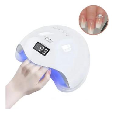 Imagem de Cabine Manicure Profissional 48w Uv Led Bivolt Secagem Unha Gel Alonga