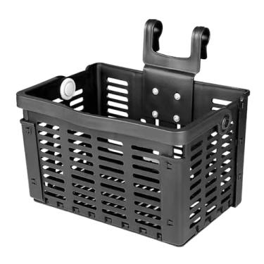 Imagem de UGPLM Cesto para bicicleta, cesto para legumes, suporte de carga dobrável, leve e desmontável para transporte de animais de estimação.