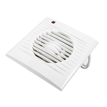 Imagem de Cocoarm Ventilamento de Ventilação da Parede Fã de Exaustor do Extrator de Banheiro 220V para Ventilação, Ventilador de Ventilação Montado na Parede de Janela para Banheiro da Cozinha do (4 polegadas)
