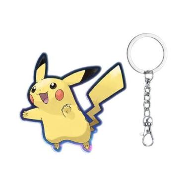Imagem de Pingente De Chaveiro Pikachu Charizard De 6CM, Broche Magnético Fofo, 
