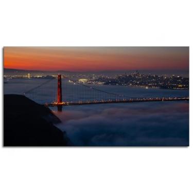 Imagem de Bridge Poster Cruise Canvas Prints Aerial Wall Art For Home 1 painéis Decorações Noframed 33.0 cmx20.3 cm