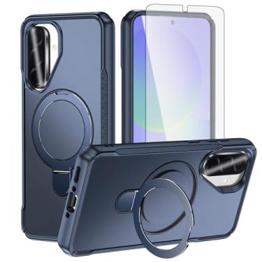 Imagem de Asuwish Capa de telefone compatível com A35/A55 5G JS US Azul