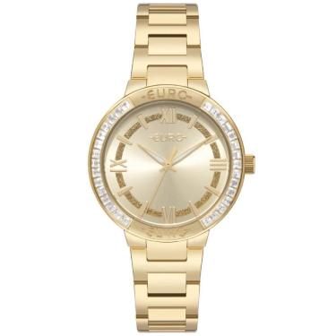 Imagem de Relógio Euro Feminino Ref: Eu2035Yyk/4D Brilho Dourado