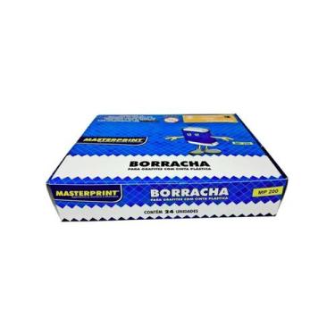 Imagem de Borracha br tpr c/ capa az 10x20x40 mp200 cx c/24 un masterp - Masterp