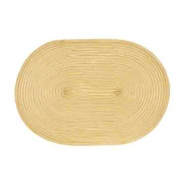 Imagem de Jogo Americano Copa E Cia Avulso Luna Oval Champagne