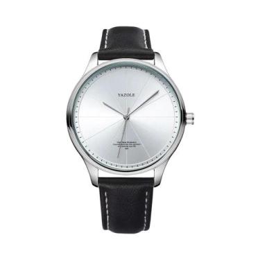 Imagem de Relógio De Pulso Masculino De Moda Com Movimento Quartz YAZOLE, Caixa 