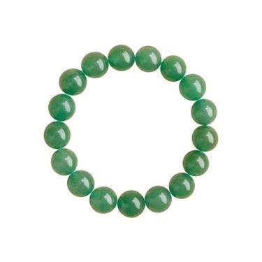Imagem de Pulseira de miçangas Aventurine de 12 mm para mulheres de 2025 com des
