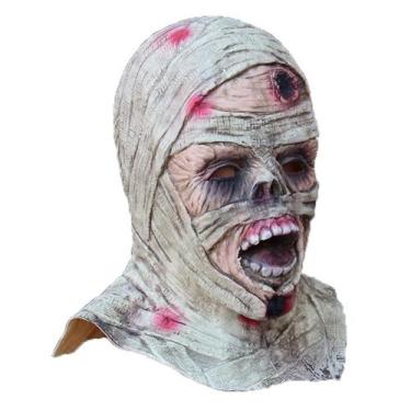 Imagem de Fantasia de cosplay de Halloween, máscara, bandagem, mamãe zumbi - yiw