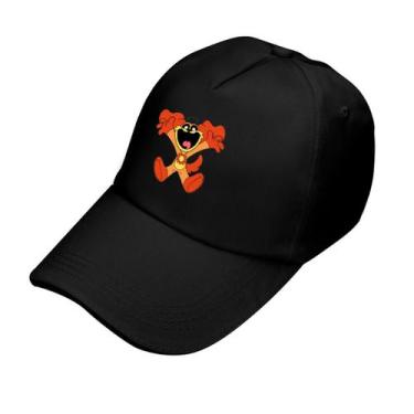 Imagem de Boné de beisebol Smilings Anime Snapback HipHop Flat Adj - Preto - yiw