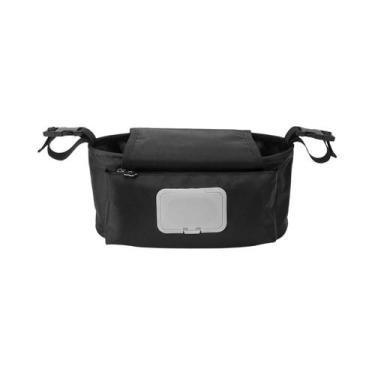 Imagem de Bolsa De Carrinho De Bebê De Grande Capacidade, Organizador De Fraldas