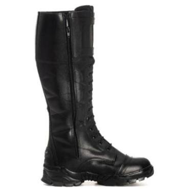 Imagem de Bota Adventure Masculina Cano Alto Estilo em Couro Legítimo-Masculino