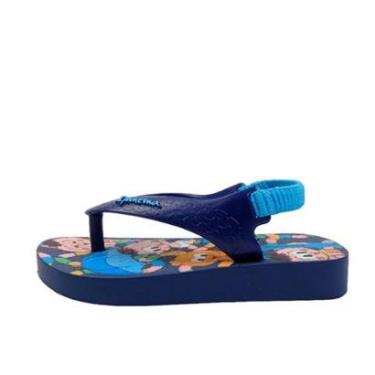 Imagem de Chinelo Grendene Turma da Monica Com Tira de Tecido - 26791-Unissex