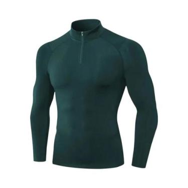 Imagem de Casaco De Fleece plus Size Masculino Para Fitness, Quente E Ajustado, 