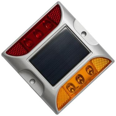 Imagem de Tacha Sinalizador Solar Olho De Gato Sinalizaçao Viario Estrada Rodovi