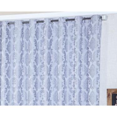 Imagem de Cortina Tecido Jaquard Semi blackout 2,80x1,80 Para Sala e Quarto - ga