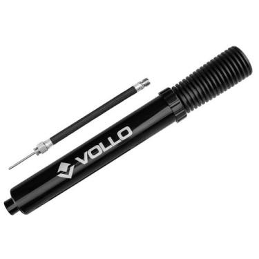 Imagem de Bomba de Ar Acrílico Sistema Dupla Ação Bico Metal Extensor Resistente