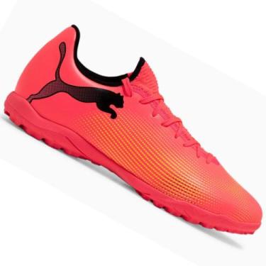 Imagem de Chuteira Society Puma Future 7 Play Tt Bdp, Rosa, 40