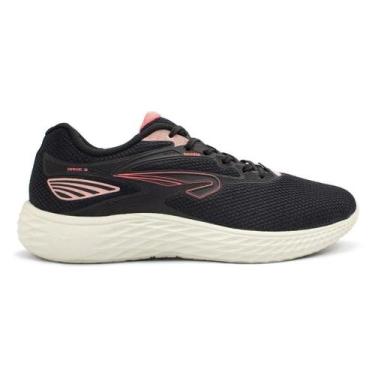 Imagem de Tênis Feminino Esportivo Rainha Drive III, 34, Preto, Rosa