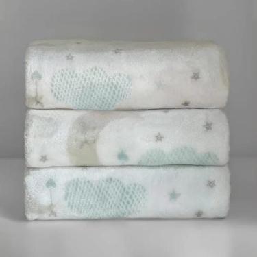 Imagem de Cobertor Bebe Luxo Lua - LAÇO BEBE, Verde