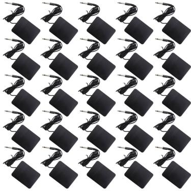 Imagem de Kit 25 Pedais Sustain Rhythmic P10 Universal para Teclado e Piano Digital