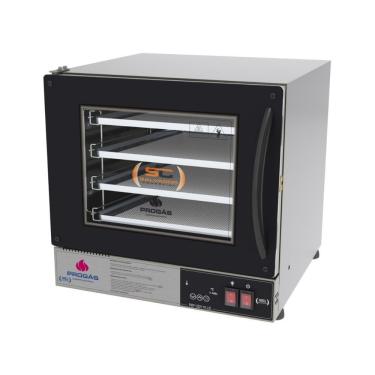 Imagem de Forno Turbo Elétrico Fast Oven Prp-004 Plus Preto - Progas Digital 220V