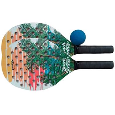 Imagem de Par de Raquete Beach Tennis/Frescobol com Bolinha - Klopf